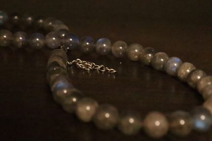 Бусы из Лабрадорит