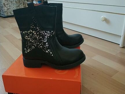 Новые сапоги демисезонные