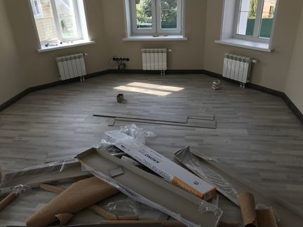 Укладка ламината и паркетной доски. 1 год гарантии