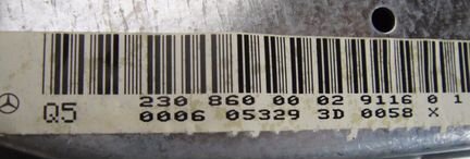 Подушка в руль airbag Mercedes w211 w219 c219