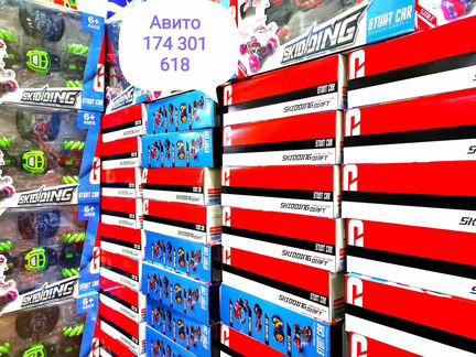 Машинка перевертыш Hyper Skidding Stunt с управлен