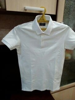Белая-Новая 46-S мужская футболка