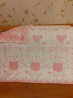 Простынь махровая детская