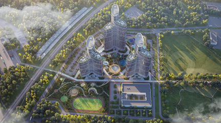 2-к квартира, 67.7 м², 37/39 эт.