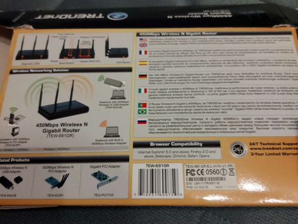 Роутер trendnet TEW-691GR