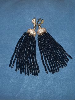 Серьги бисер