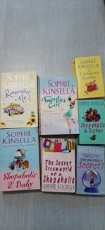 Shopaholic series by Sophie Kinsella