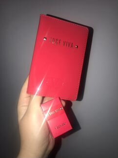 Обложка на паспорт valentino+7мл vose viva