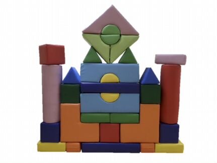 Детский набор мягких фигур 34 штуки