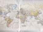Карта мира на английском языке