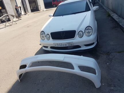 W208 AMG PR tuning бампер передний