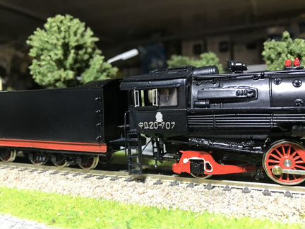 Паровоз фд-20. Коллекционная серия. Латунь