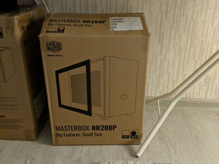 Корпус Cooler Master Box NR 200p Black стекло