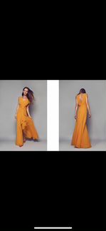 Платье из натурального шелка