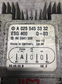 Блок управления вентилятором Mercedes E-Class W210