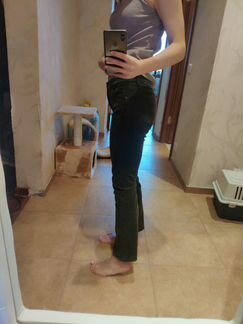 Вельветовые брюки Uniqlo 38 р-р 2 пары