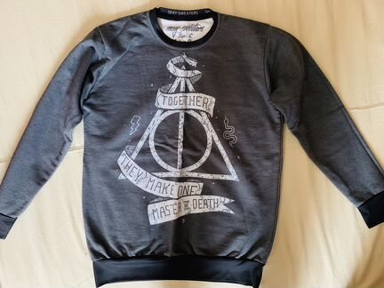 Свитшот / толстовка дары смерти. Гарри Поттер