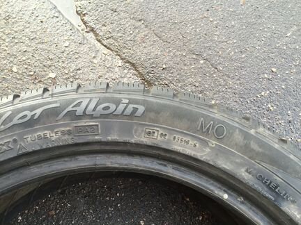 225 45 17 Michelin Alpin Pilot PA2 1шт