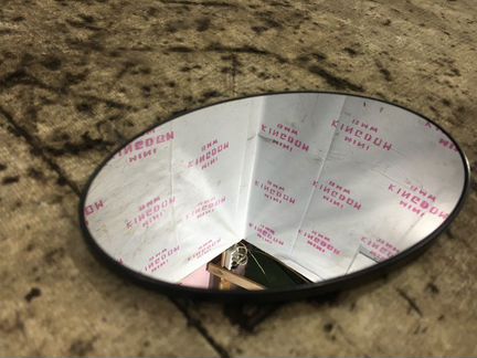 Зеркальный элемент левый Mini Cooper R50