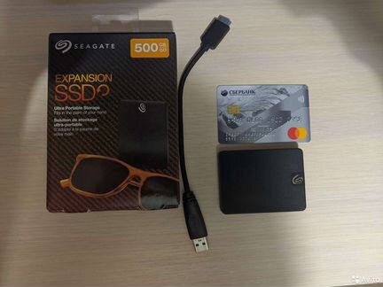 Портативный SSD Seagate 500гб
