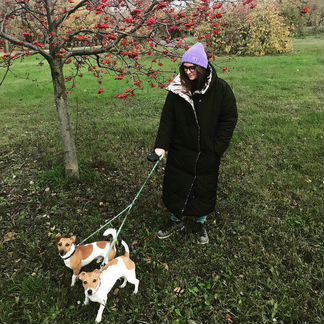 Двухсторонний пуховик