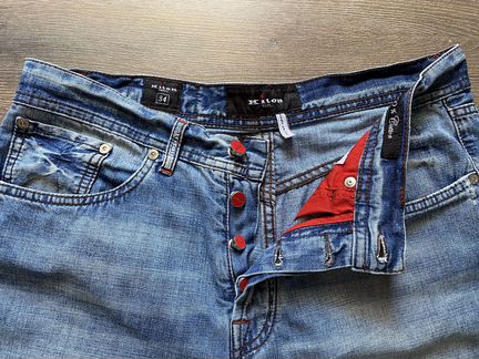 Джинсы Kiton голубые размер 34 Оригинал