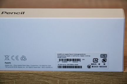 Стилус Apple Pencil (2nd Generation)