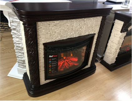 Электрокамин с пультом