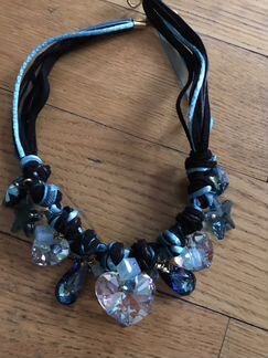 Колье чокер ручная работа