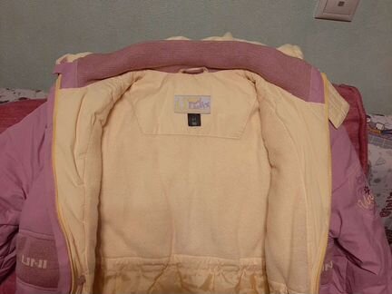 Зимняя куртка на девочку рост 128