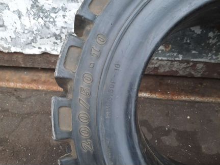 Новые литые шины на погрузчик 200-50-10