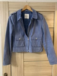 Куртка mango натуральная замша