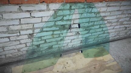 Стекло двери Тойота Камри 50 передней правой