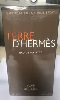 Туалетная вода hermes terre D’hermes 100 ml