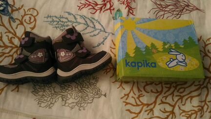 Зимняя обувь на девочку капика новая