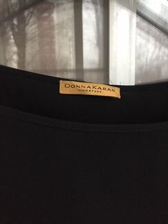 Платье-футболка из шёлка Donna Karan