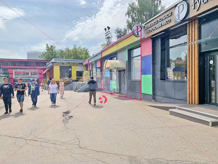 69 м² на потоке от метро к мцк / нежилое здание