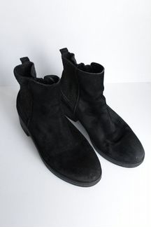 Ботинки женские замшевые