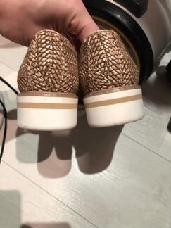 Слипоны плетёные