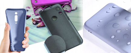 Чехол-накладка для xiaomi Redmi 7A silicone case светло-розовый (18)