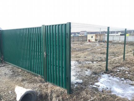 Монтаж заборов под ключ с гарантией