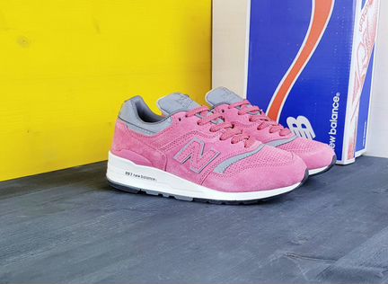 N/b 997 кроссовки новые женские розовые