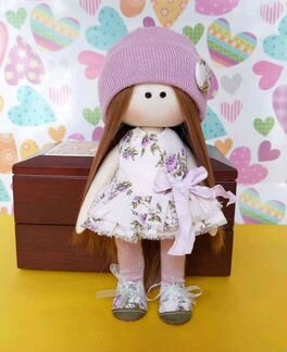 Интерьерная кукла ручной работы