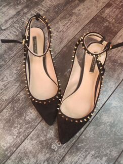Туфли с шипами zara women