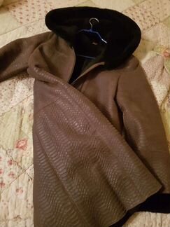 Продается дубленка коричневая