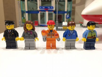 Lego 3182 Аэропорт б/у полный