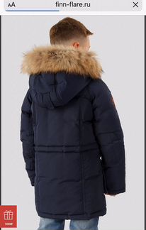 Новый с бирками пуховик Finn Flare 164