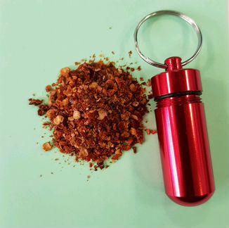 Брелок с самым острым перцем в мире, очень острый