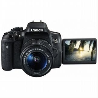 Фотоаппарат Canon EOS 750D Kit EF-S 18-55mm