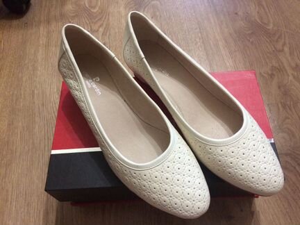 Новые кожаные туфли размер 38